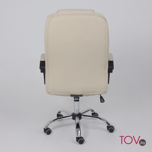 кресло AksHome Bill Eco (кожзам, кремовый)